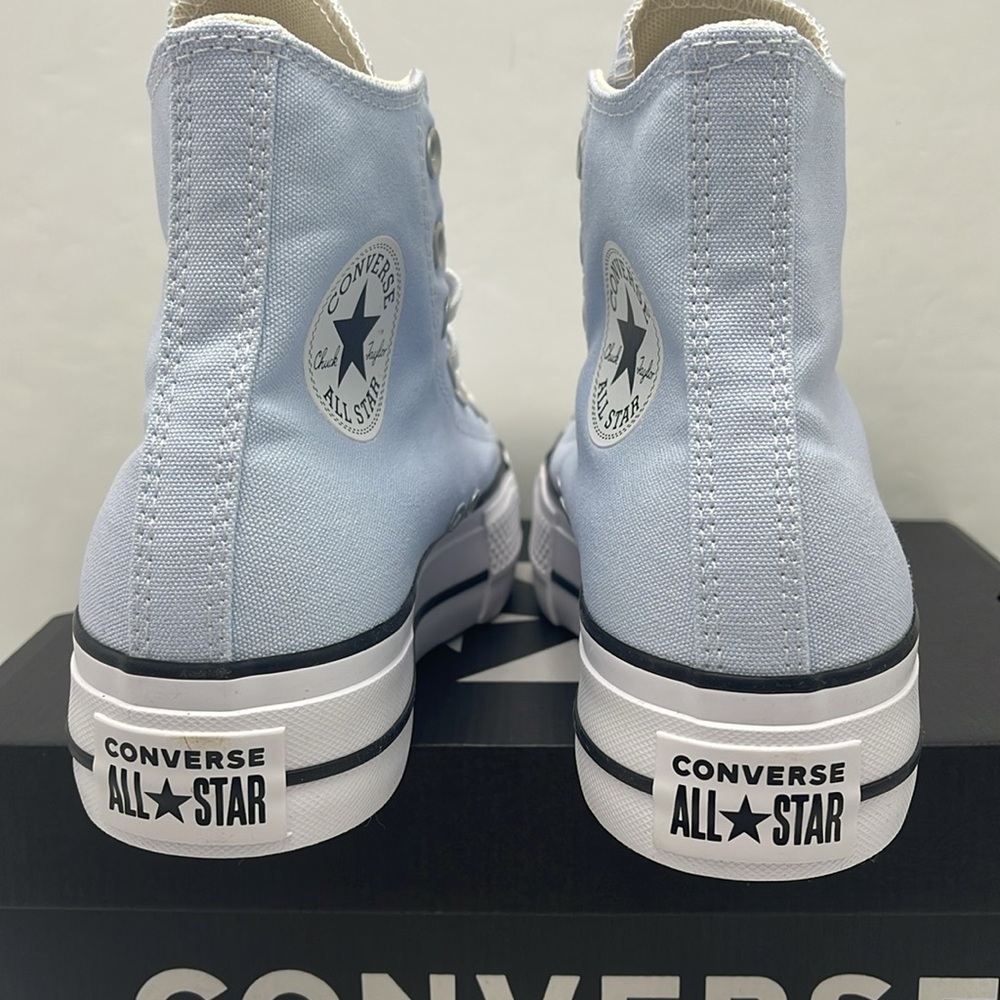 Converse WMNS Platform Sneakers A10644F
CTAS LIFT. HI BLUE SUPERMOON/NATURAL IVR - Picture 13 of 16